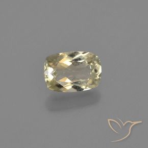 Diásporo con Cambio de Color Amarillo terroso natural de 0.93 ct, Forma Cojín, VVS-VS