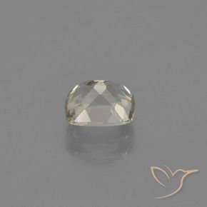 Diásporo con Cambio de Color Amarillo muy claro natural de 0.99 ct, Forma Cojín, VVS-VS