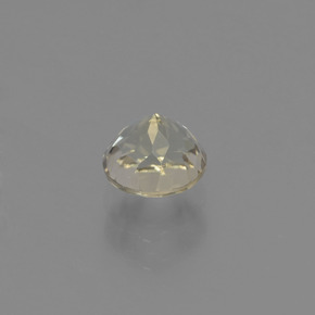 Diasporo con cambio de color verde/rosado natural de 0,83 ct, corte redondo, VVS