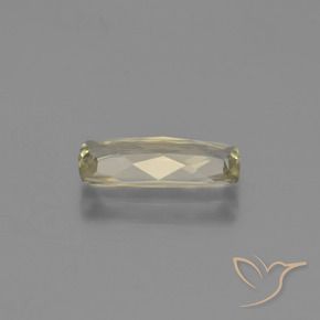 Diásporo con Cambio de Color Amarillo muy pálido natural de 1.14 ct, Forma Cojín, VVS