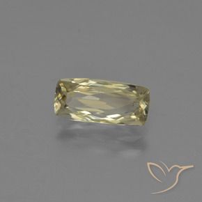 Diásporo con Cambio de Color Amarillo suave natural de 1.30 ct, Forma Cojín, VVS