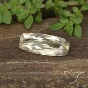Diásporo con Cambio de Color Amarillo claro natural de 1.18 ct, Forma Cojín, VVS