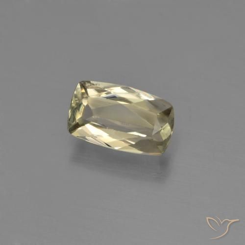 Diásporo con Cambio de Color Amarillo amarronado natural de 0.95 ct, Forma Cojín, VVS-VS