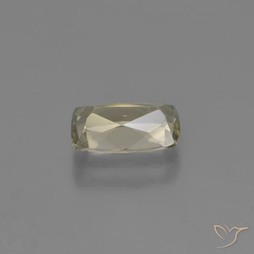 Diásporo con Cambio de Color Amarillo amarronado natural de 0.95 ct, Forma Cojín, VVS-VS