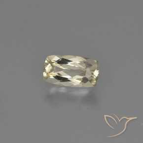 Diásporo con Cambio de Color Amarillo muy claro natural de 0.76 ct, Forma Cojín, VS