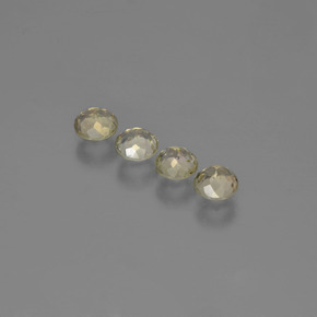 Gemas de Diásporo con Cambio de Color Verde/rosado natural de  ct, Corte Redondo, VVS-VS