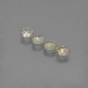Gemas de diasporo con cambio de color amarillo natural de 1,74 ct, corte redondo, VVS-VS