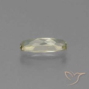 Diásporo con Cambio de Color Amarillo claro natural de 0.96 ct, Forma Cojín, VVS-VS