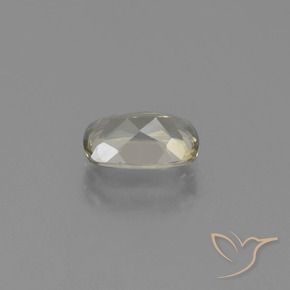 Diásporo con Cambio de Color Amarillo claro natural de 0.91 ct, Forma Cojín, VS