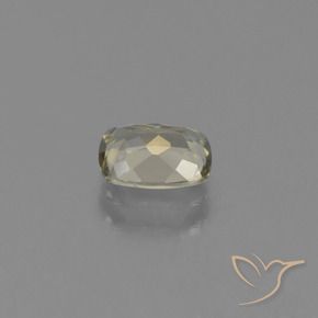 Diásporo con Cambio de Color Amarillo muy claro natural de 0.86 ct, Forma Cojín, VS