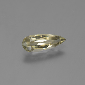 Diasporo con cambio de color amarillo natural de 1,36 ct, en forma de pera, VVS-VS