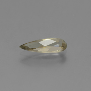 Diasporo con cambio de color amarillo natural de 1,36 ct, en forma de pera, VVS-VS