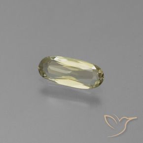 Diásporo con Cambio de Color Amarillo claro natural de 0.71 ct, Ovalada, VVS