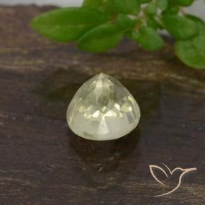 Diásporo con Cambio de Color Amarillo claro natural de 0.63 ct, Redondo, VS-SI