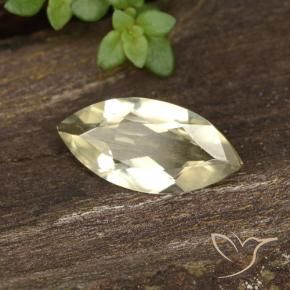 Diásporo con Cambio de Color Amarillo claro natural de 0.78 ct, Marquesa, VVS-VS
