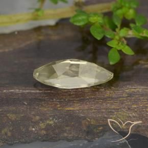 Diásporo con Cambio de Color Amarillo muy pálido natural de 0.85 ct, Marquesa, VVS-VS