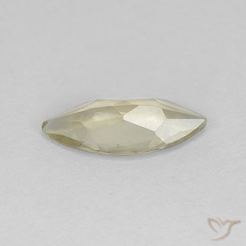 Diásporo con Cambio de Color Amarillo pálido natural de 0.79 ct, Marquesa, VS