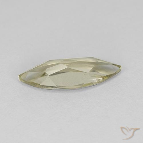 Diásporo con Cambio de Color Amarillo claro natural de 0.90 ct, Marquesa, VVS-VS