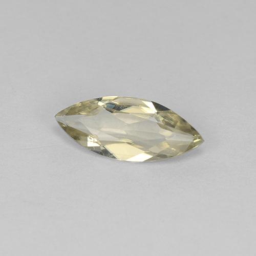 Diásporo con Cambio de Color Amarillo claro natural de 0.57 ct, Marquesa, VVS