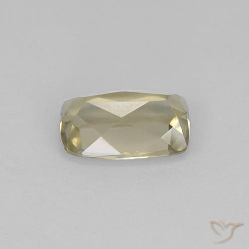 Diásporo con Cambio de Color Amarillo muy claro natural de 1.37 ct, Forma Cojín, VS