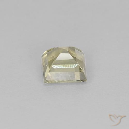 Diásporo con Cambio de Color Amarillo muy pálido natural de 0.94 ct, Cuadrado, VS