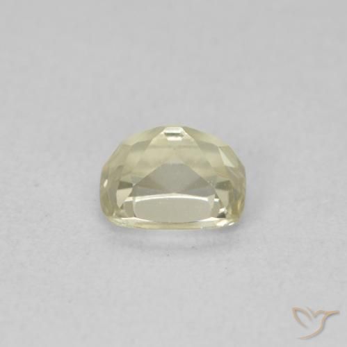 Diásporo con Cambio de Color Amarillo claro natural de 0.82 ct, Forma Cojín, VVS