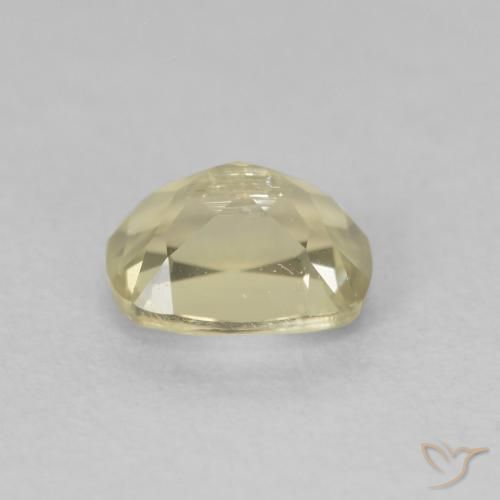 Diásporo con Cambio de Color Amarillo claro natural de 0.74 ct, Forma Cojín, VS