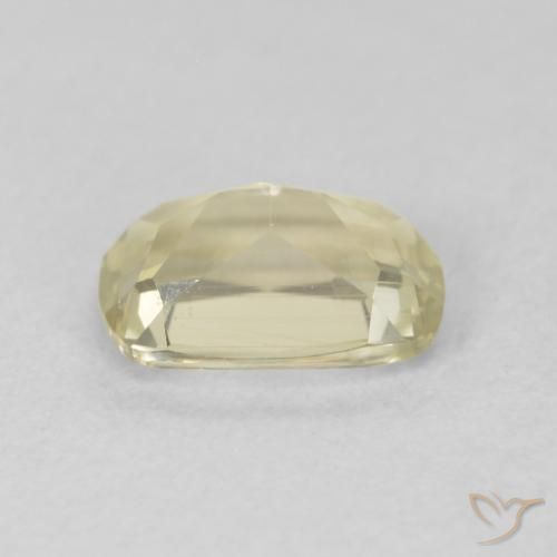 Diásporo con Cambio de Color Amarillo claro natural de 0.85 ct, Forma Cojín, VS
