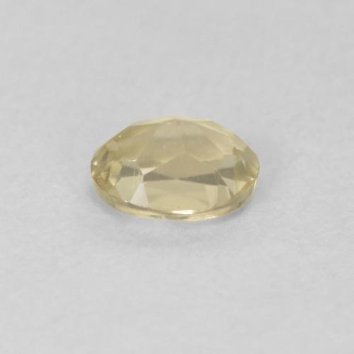 Diásporo con Cambio de Color Amarillo muy claro natural de 0.29 ct, Ovalada, VS