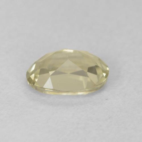 Diásporo con Cambio de Color Amarillo suave natural de 0.46 ct, Ovalada, VVS-VS