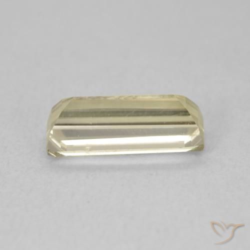 Diásporo con Cambio de Color Amarillo claro natural de 1.01 ct, Corte Baguette, VVS-VS