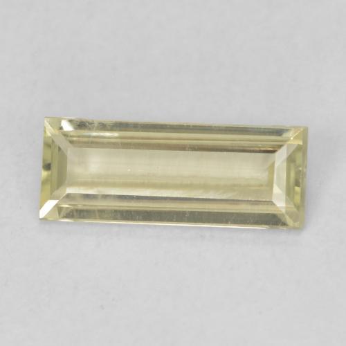 Diásporo con Cambio de Color Amarillo claro natural de 0.69 ct, Corte Baguette, VVS-VS