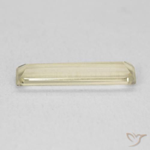 Diásporo con Cambio de Color Amarillo claro natural de 0.79 ct, Corte Baguette, VVS-VS