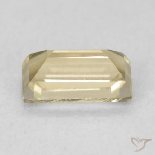 Diásporo con Cambio de Color Amarillo claro natural de 0.77 ct, Corte Baguette, VVS-VS