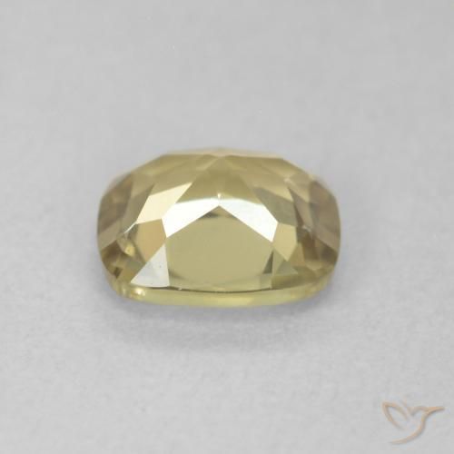 Diásporo con Cambio de Color Amarillo cálido natural de 0.83 ct, Forma Cojín, VVS-VS