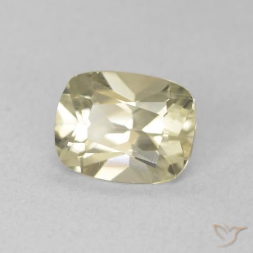 Diásporo con Cambio de Color Beige amarillo natural de 0.86 ct, Forma Cojín, VVS-VS