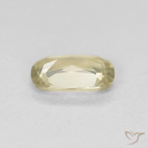 Diásporo con Cambio de Color Amarillo claro natural de 0.59 ct, Forma Cojín, VVS-VS
