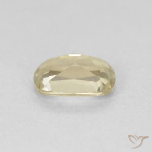 Diásporo con Cambio de Color Amarillo claro natural de 0.74 ct, Forma Cojín, VVS-VS