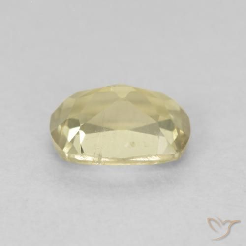 Diásporo con Cambio de Color Amarillo claro natural de 0.78 ct, Forma Cojín, VS