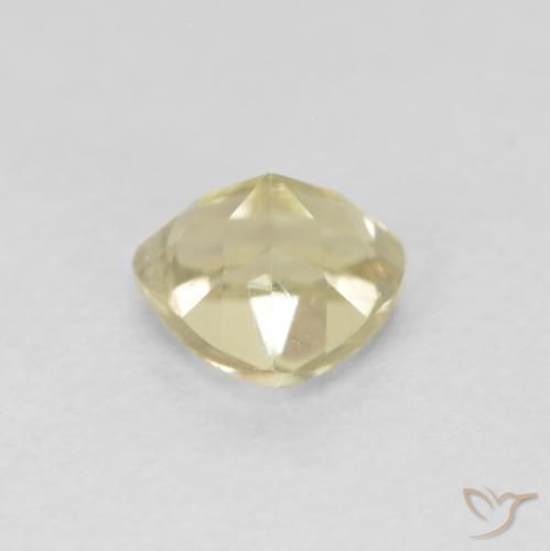 Diásporo con Cambio de Color Amarillo claro natural de 0.42 ct, Trillón, VS