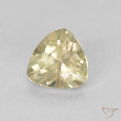 Diásporo con Cambio de Color Amarillo claro natural de 0.33 ct, Trillón, VS