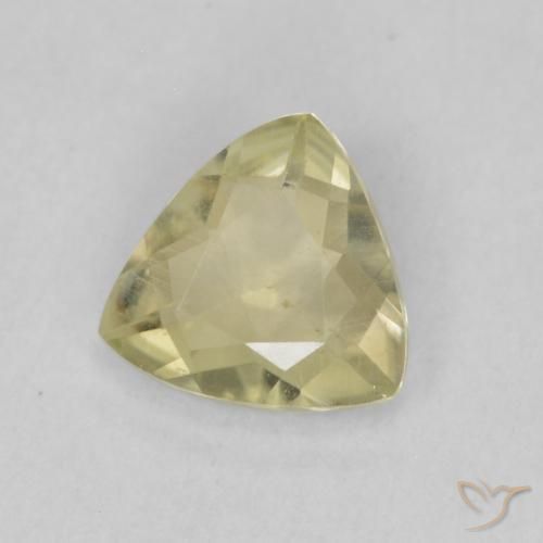 Diásporo con Cambio de Color Beige amarillo natural de 0.55 ct, Trillón, VS