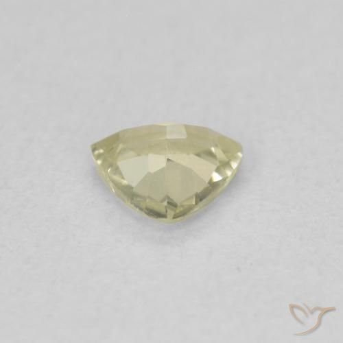 Diásporo con Cambio de Color Amarillo claro natural de 0.31 ct, Trillón, VVS