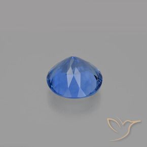 Fluorita que cambia de color Azul marino natural de 13.89 ct, Redondo, VS