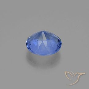 Fluorita que cambia de color Azul oscuro natural de 10.78 ct, Redondo, VS