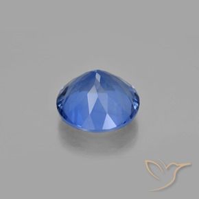 Fluorita que cambia de color Azul oscuro natural de 13.60 ct, Redondo, VS