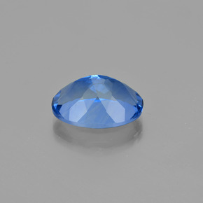 Fluorita con cambio de color azul violeta natural de 20,98 ct, corte óvalo, VS