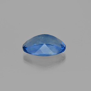 Fluorita con cambio de color azul natural de 18,62 ct, corte óvalo, VS