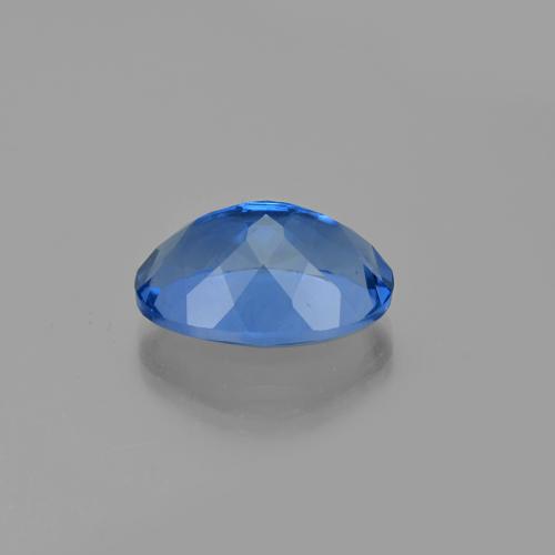 Fluorita con cambio de color azul natural de 21,49 ct, corte óvalo, VS