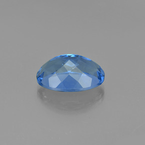 Fluorita que cambia de color Azul violeta natural de 20.96 ct, Corte Óvalo, VS